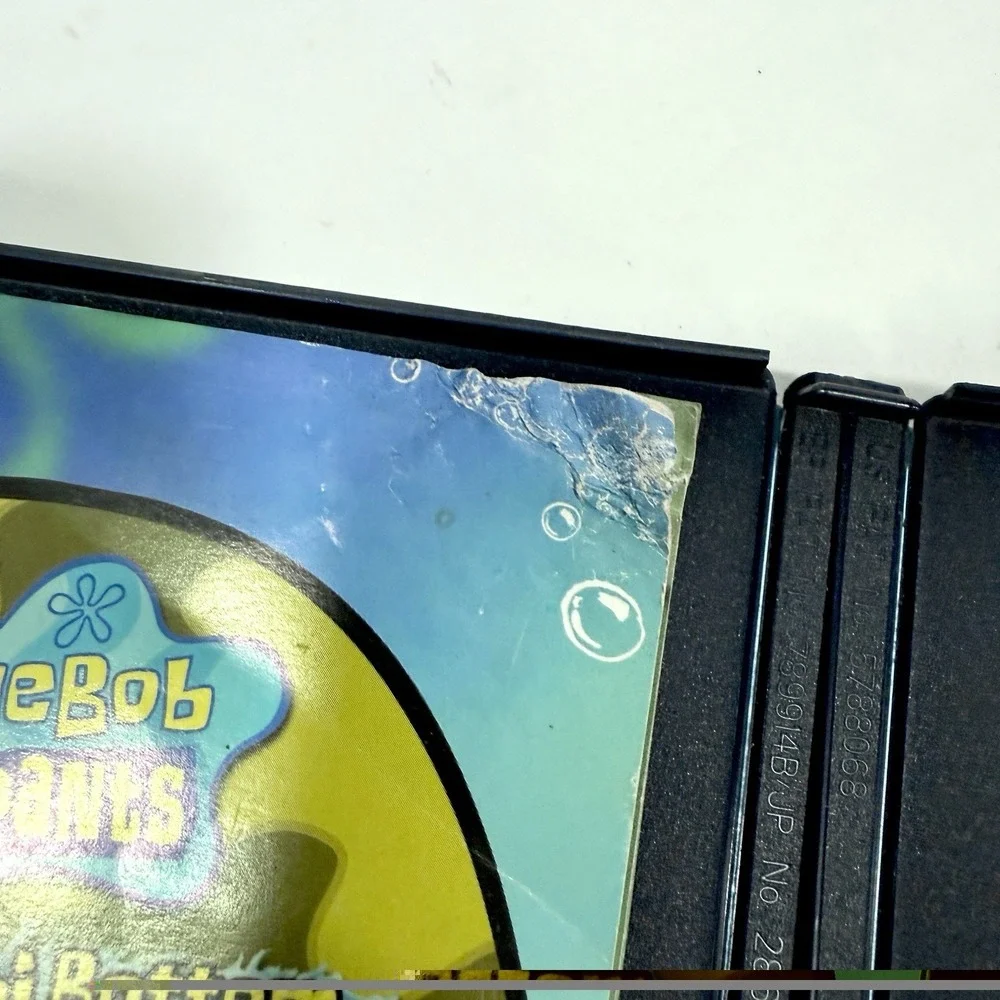 SpongeBob Battle for Bikini Bottom PS2 Complete Disc Manual Untested